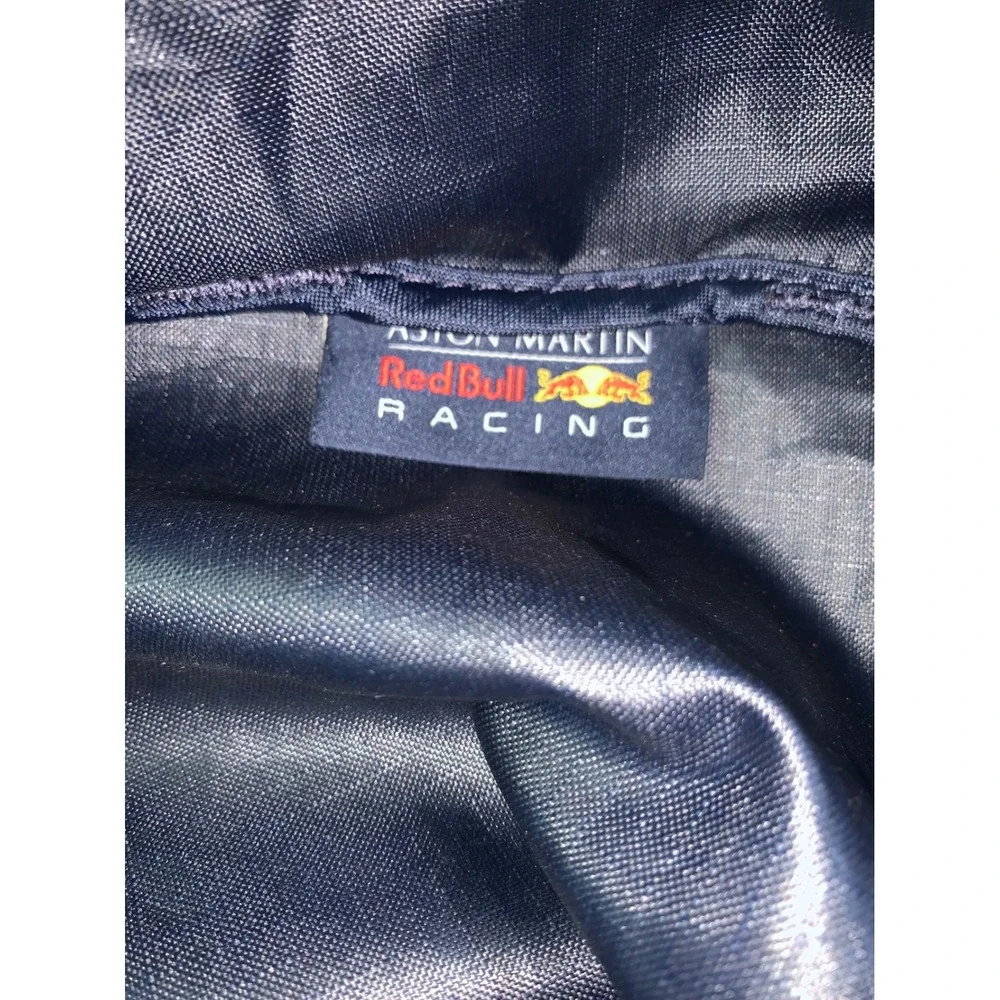 Aston Martin Red Bull Racing Backpack Navy Blue F1 Team Lightweight Travel Bag